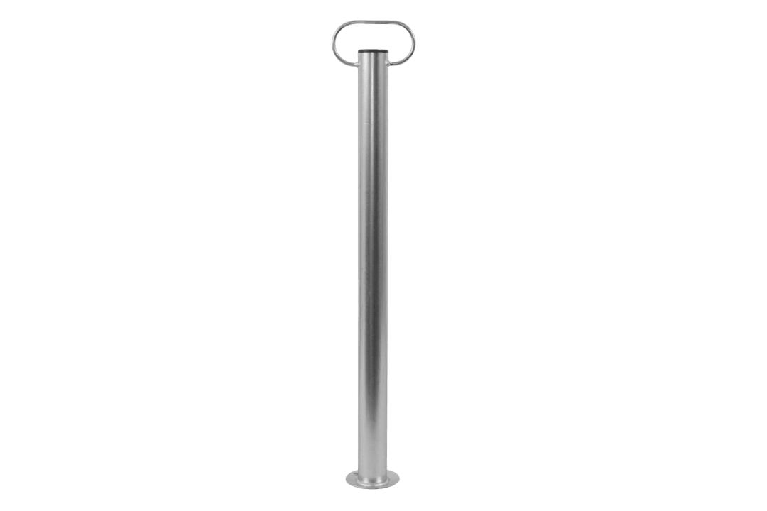 Support fixe MS 0019-700 pour remorque plateau 150 kg, 48 mm x 700 mm