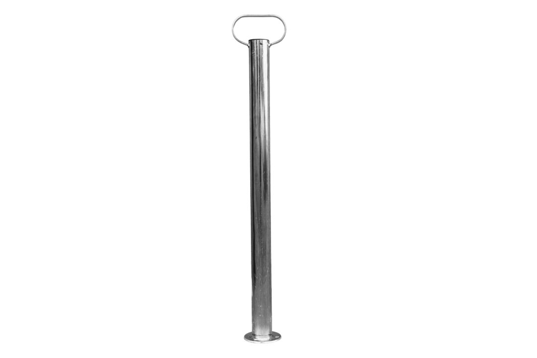 Support fixe pour remorque plateau 150 kg, 48 mm, 685 mm