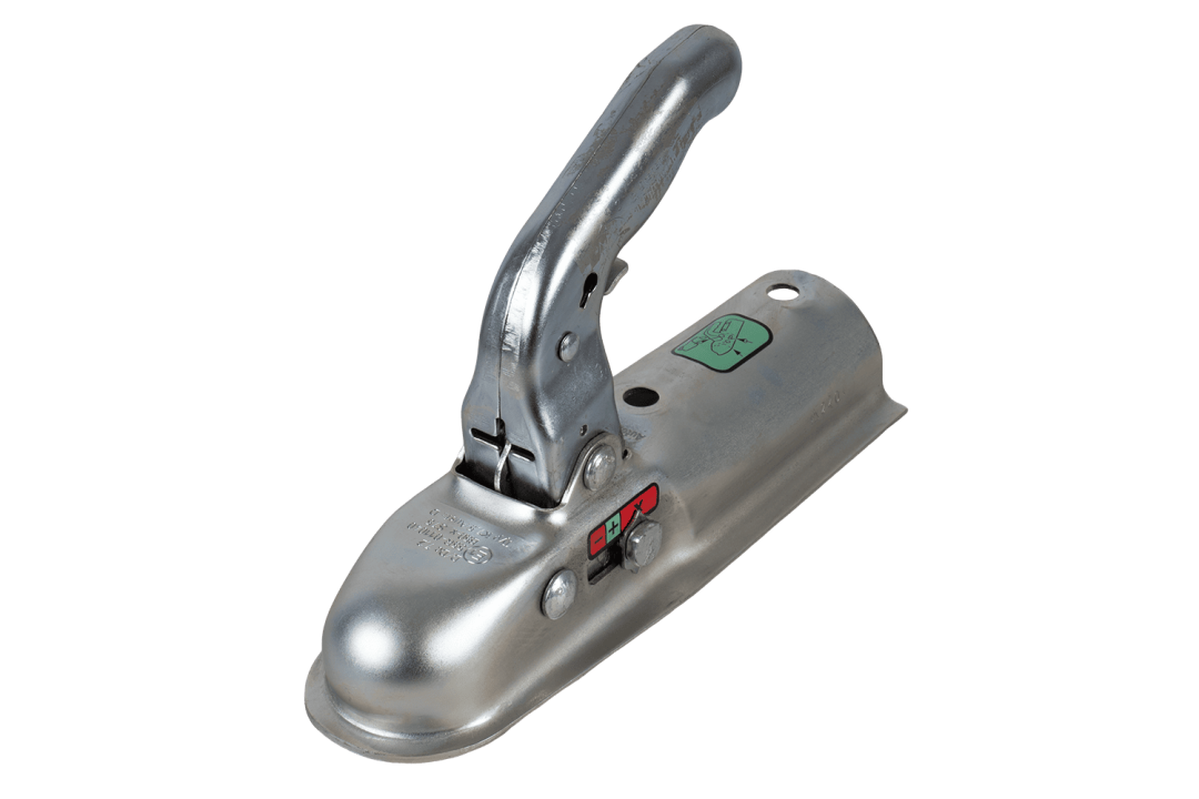 Tête d'attelage KNOTT K7,5-D – 750 kg – timon rond Ø60 mm