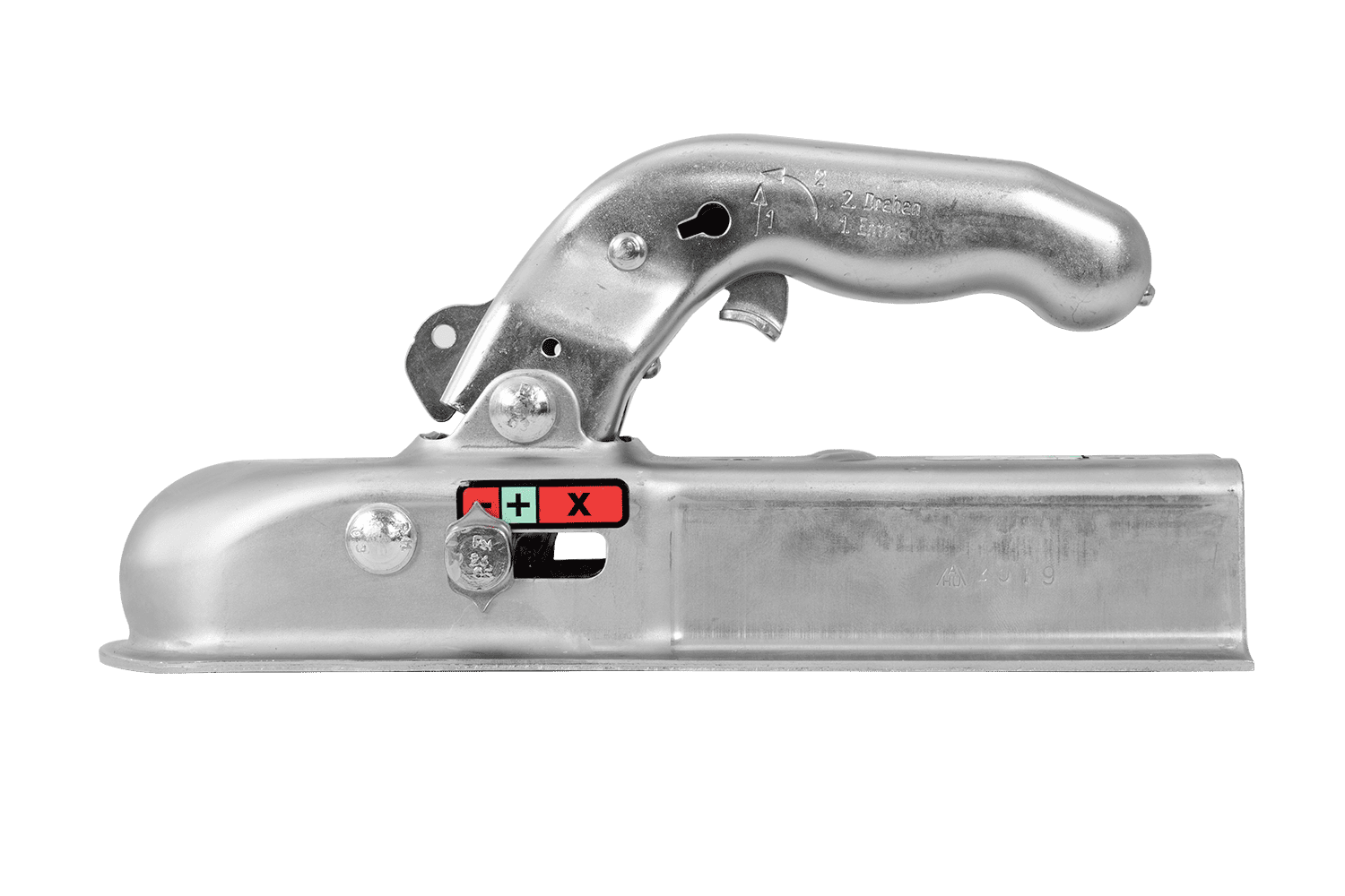 Tête d'attelage KNOTT K7,5-K – 750 kg – timon carré 50 mm