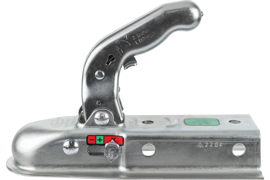 Tête d'attelage KNOTT K7,5-L – 750 kg – timon carré 60 mm