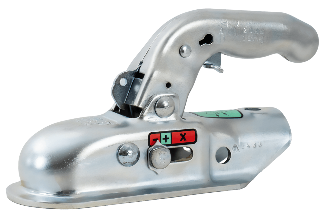 Tête d'attelage KNOTT KK14-B – 1400 kg – timon rond Ø45 mm
