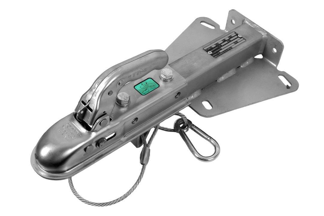 Tête d'attelage KNOTT KQ14-A + KZE 7,5 – 1400 kg – timon en V