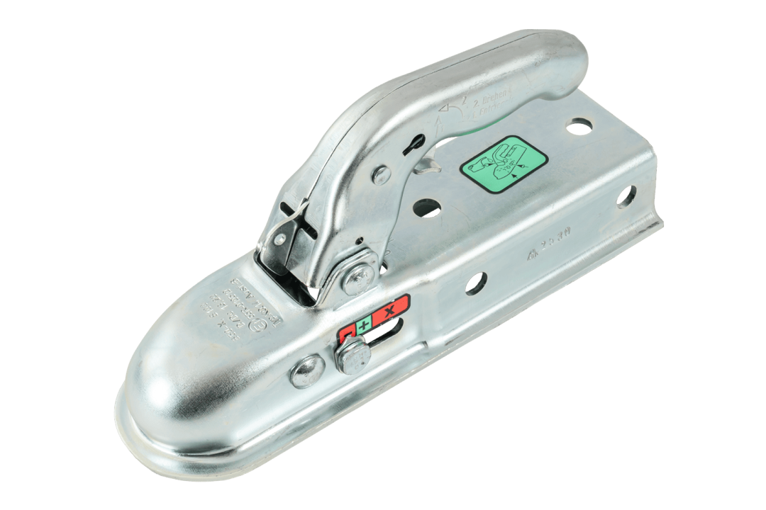 Tête d'attelage KNOTT KQ14-B – 1400 kg – timon carré 60 mm