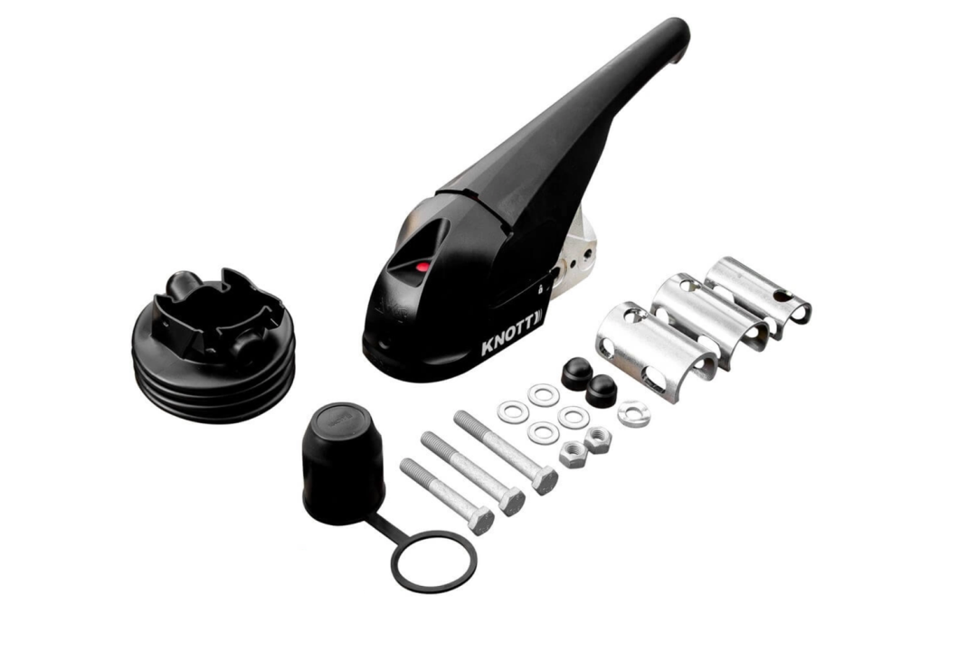 Tête d'attelage stabilisatrice KNOTT KS30 – 3000 kg – timon rond Ø35-50 mm