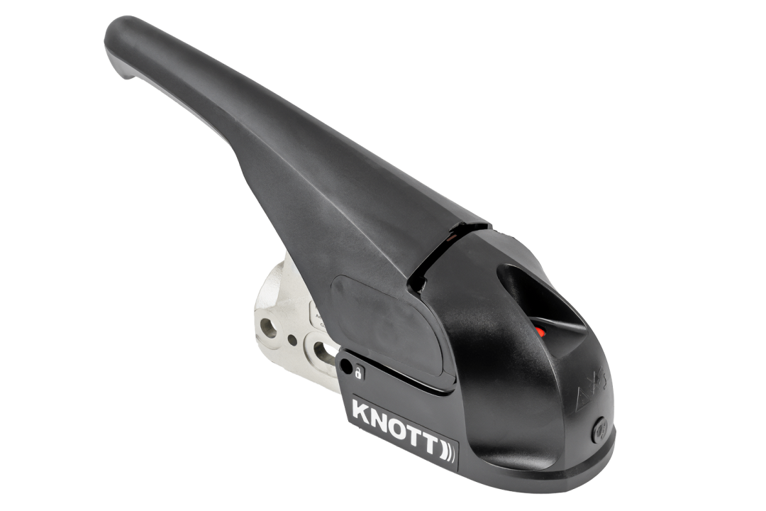 Tête d'attelage stabilisatrice KNOTT KS30 – 3000 kg – timon rond Ø50 mm