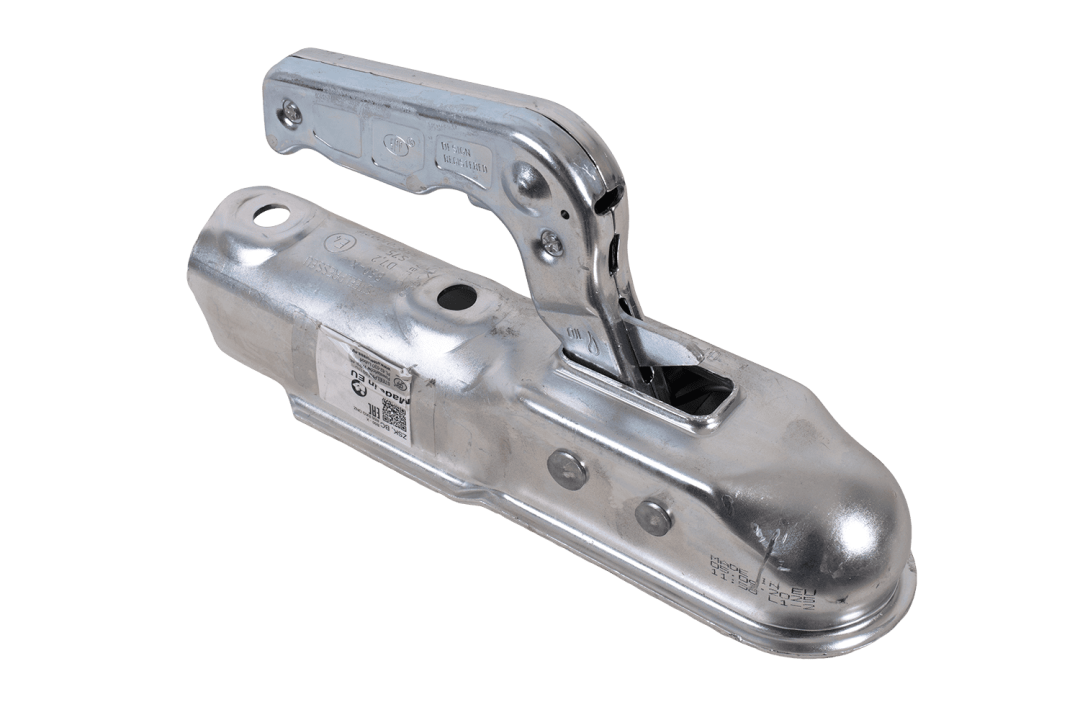 Tête d'attelage STEELPRESS ZSK-0750C-02 – 750 kg – timon rond Ø50 mm