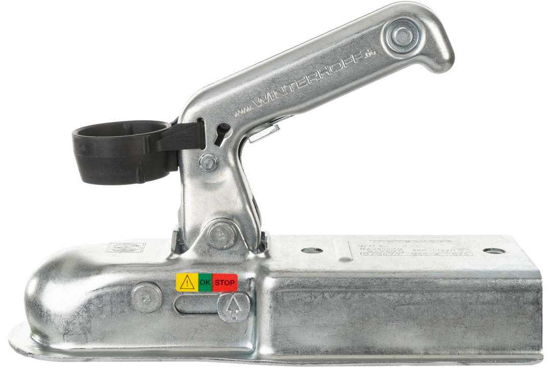 Tête d'attelage WINTERHOFF WW 8-H+HAL – 800 kg – timon carré 70 mm