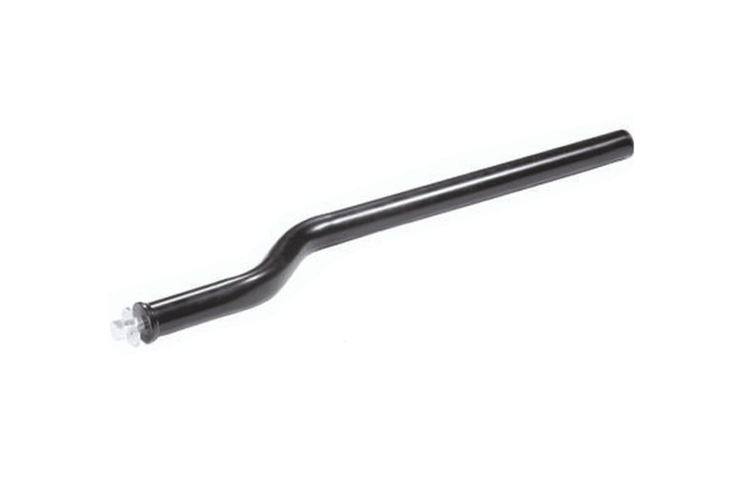 Tube coudé pour la fixation du garde-boue DOMAR DK8024, diamètre du support 42 mm, longueur 580 mm